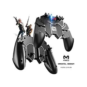 MEO Mobile Game Controller kompatibel mit PUBG [Six-Finger] &#8211; Game Controller mit Gaming Trigger, Shoot Sensitive…