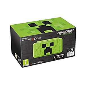 New Nintendo 2DS XL Creeper Edition + Minecraft: New Nintendo 3DS Edition &#8211; Limited