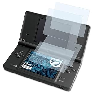 Bruni Schutzfolie kompatibel mit Nintendo DSi Folie, glasklare Displayschutzfolie (2er Set)