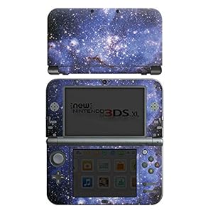 DeinDesign Skin kompatibel mit Nintendo New 3DS XL Folie Sticker Weltall Galaxie Weltraum